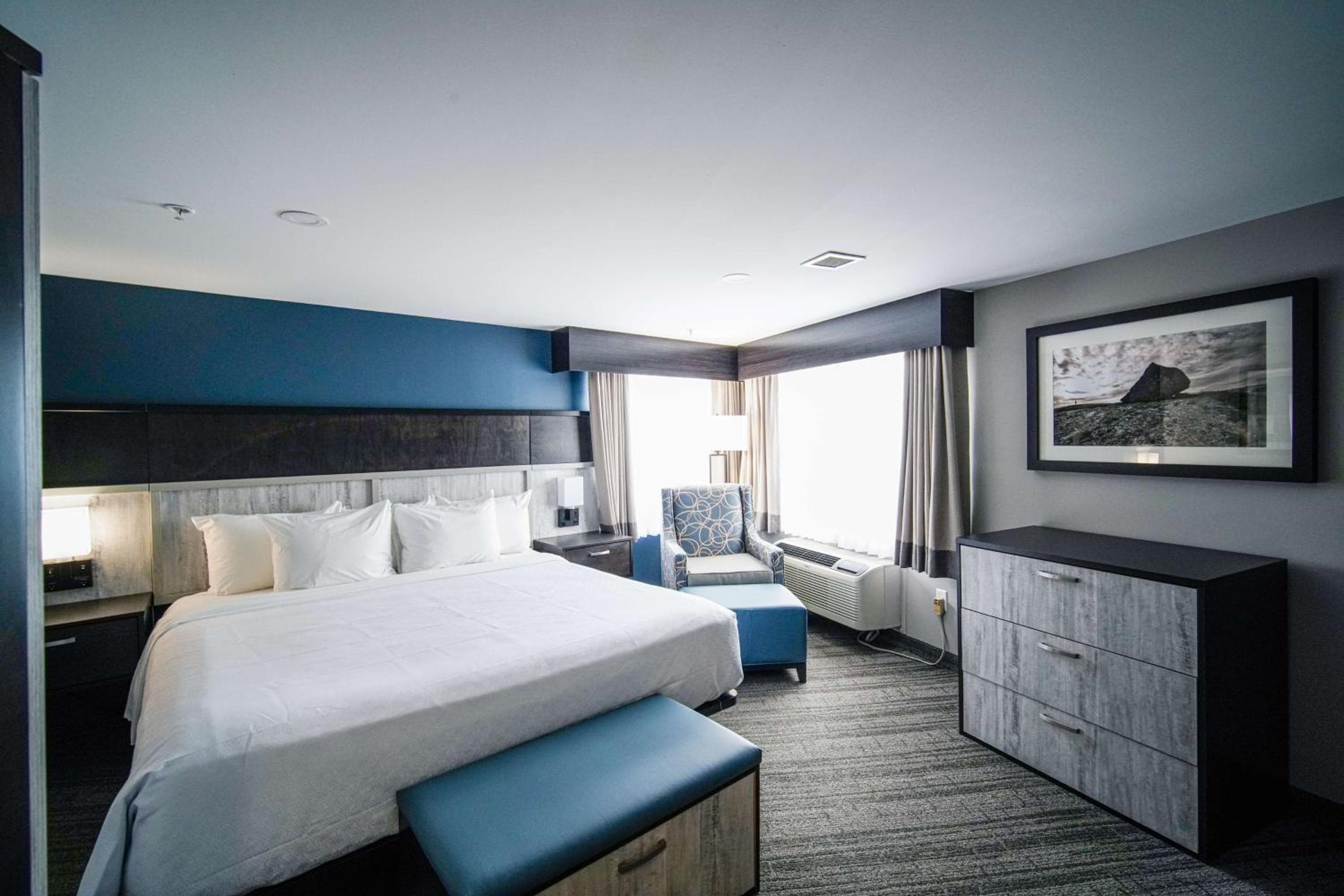 King Suite with Lake View and Fireplace - Non-Smoking