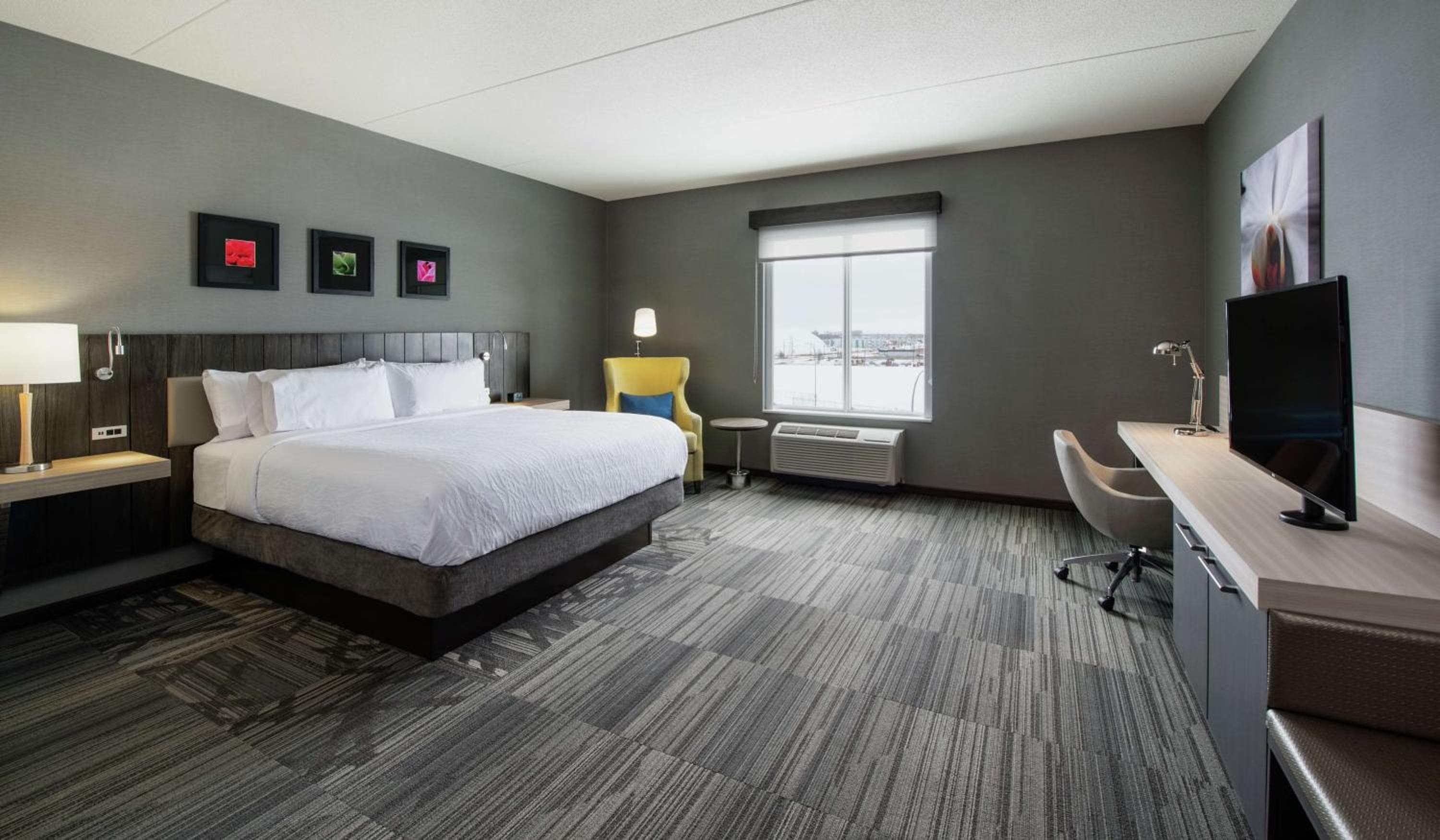 King Room with Roll-In Shower - Mobility and Hearing Accessible