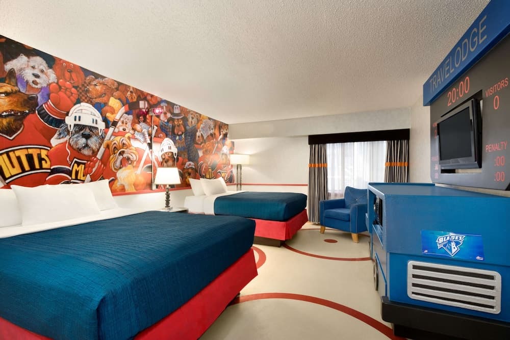 Room, 2 Queen Beds, Non Smoking (Hockey Theme)