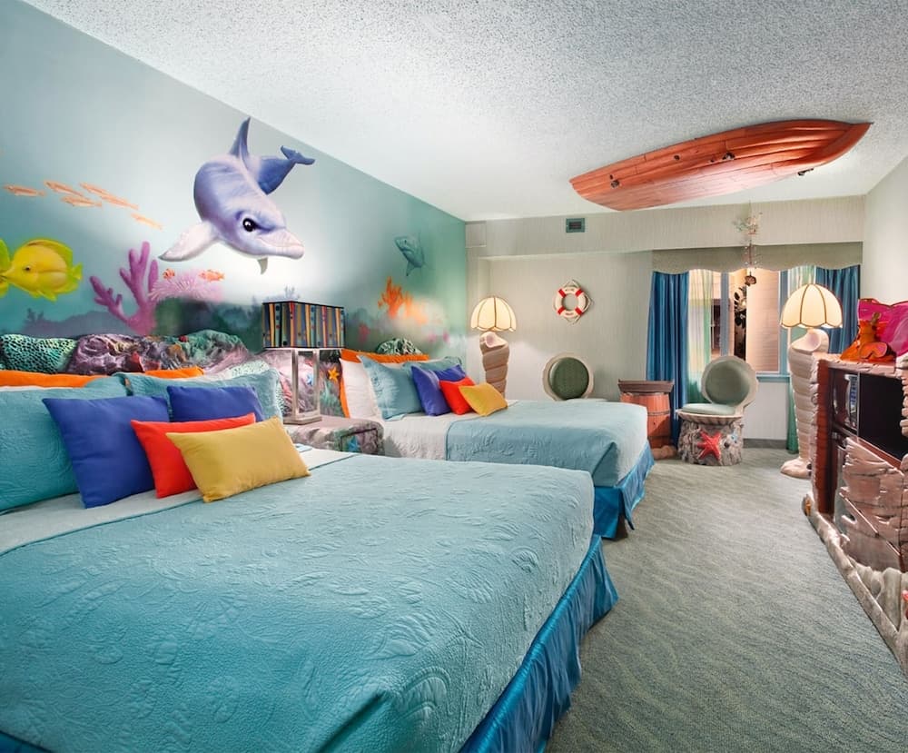 Room, 2 Queen Beds, Non Smoking (Under The Sea Theme)